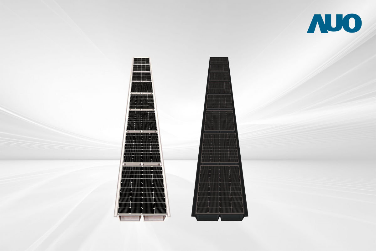 友達研發SunSteel光電浪板一體化建材，相較傳統太陽能支架系統，減少了支架、夾具、螺絲等配件，大幅降低工程複雜性，實現案場快速安裝